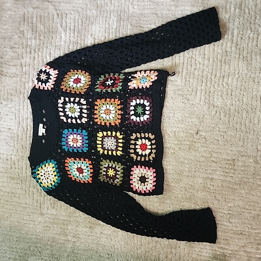 Debut crochet sweater